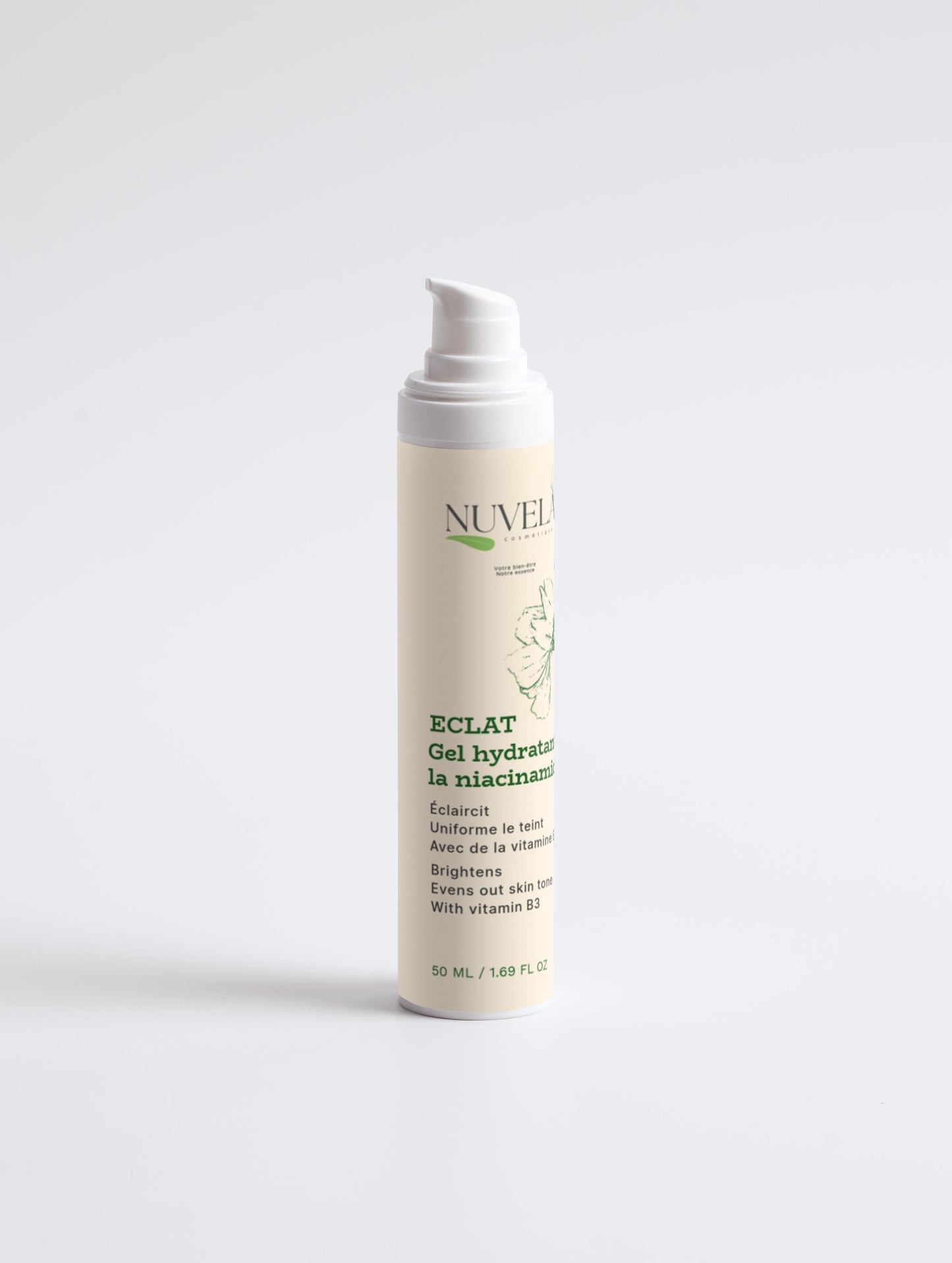 ECLAT – Hydrating Facial Gel with Niacinamide 5% & Ginkgo | 50 ml