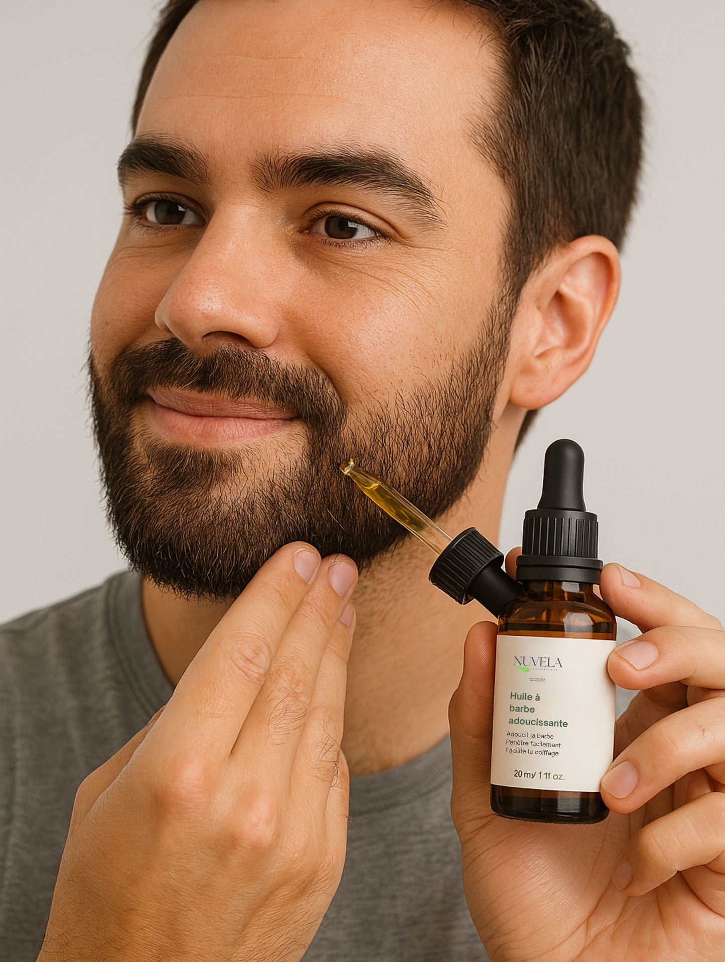 Softening and Moisturizing Beard Oil, 20 ml