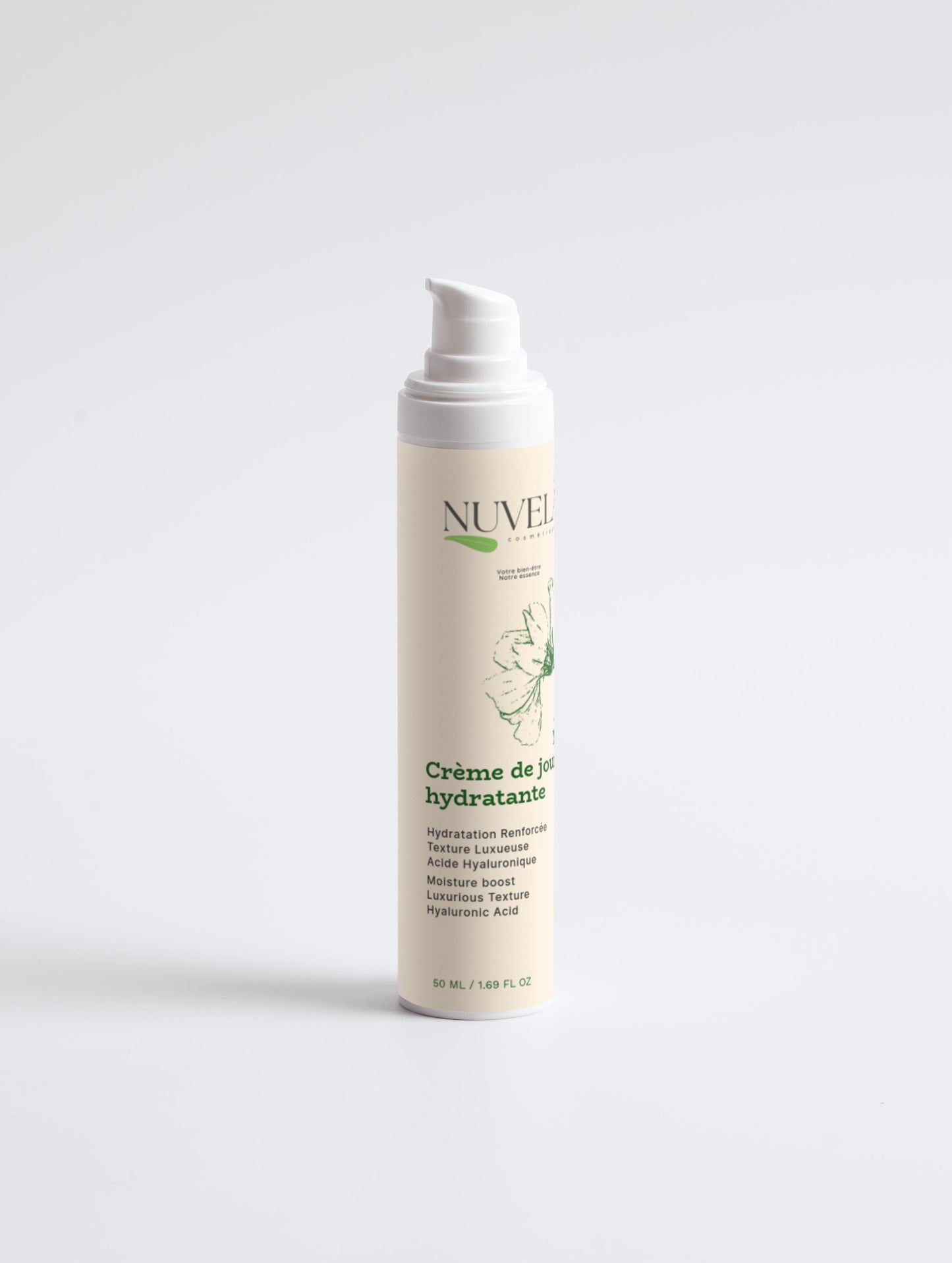 Moisturizing & Plumping Face Cream – Hyaluronic Acid & Antioxidants | 50 ml