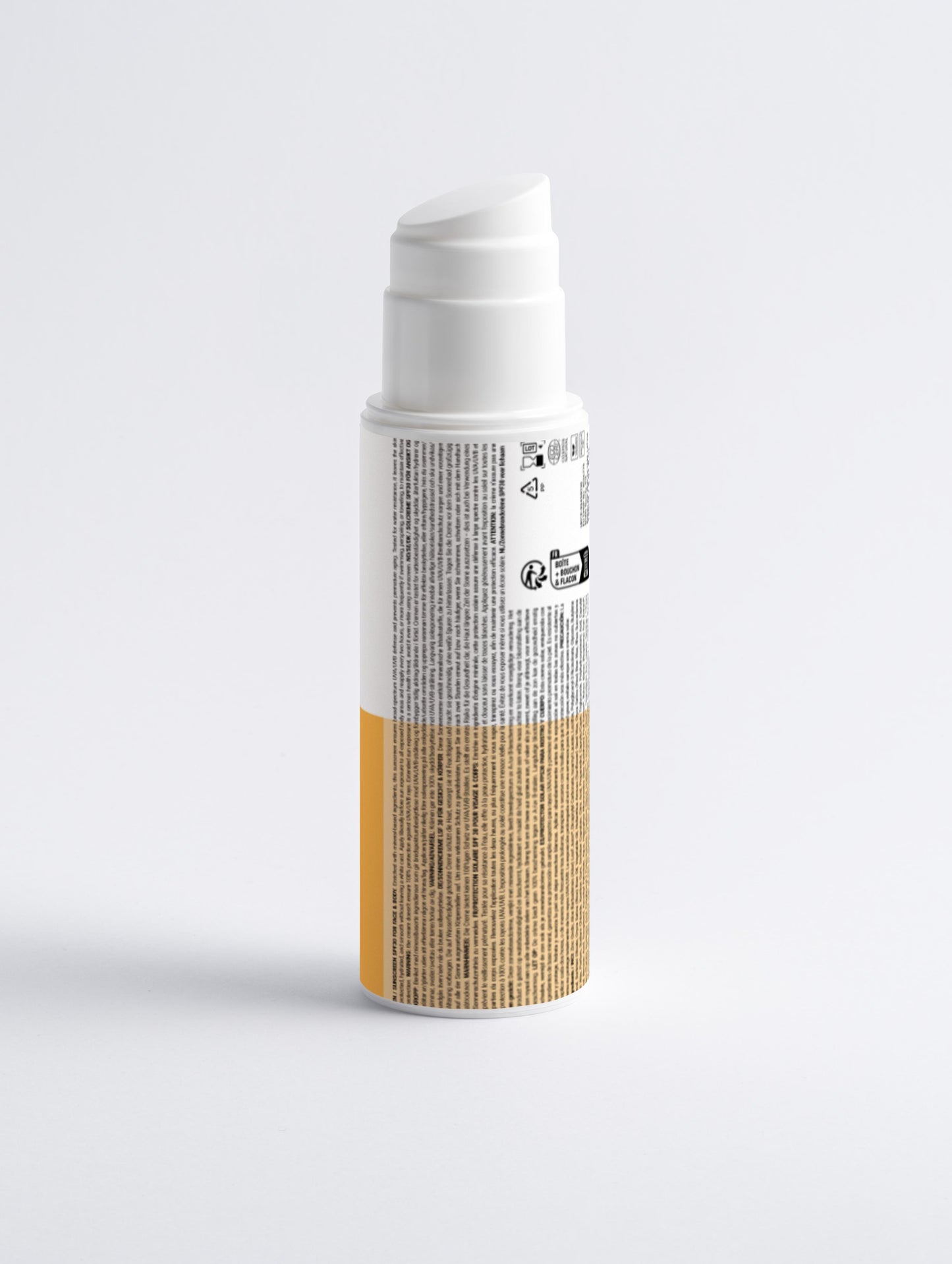Crème Solaire Minérale SPF30 – Visage & Corps, Invisible & Sans Colorant | 150 ml