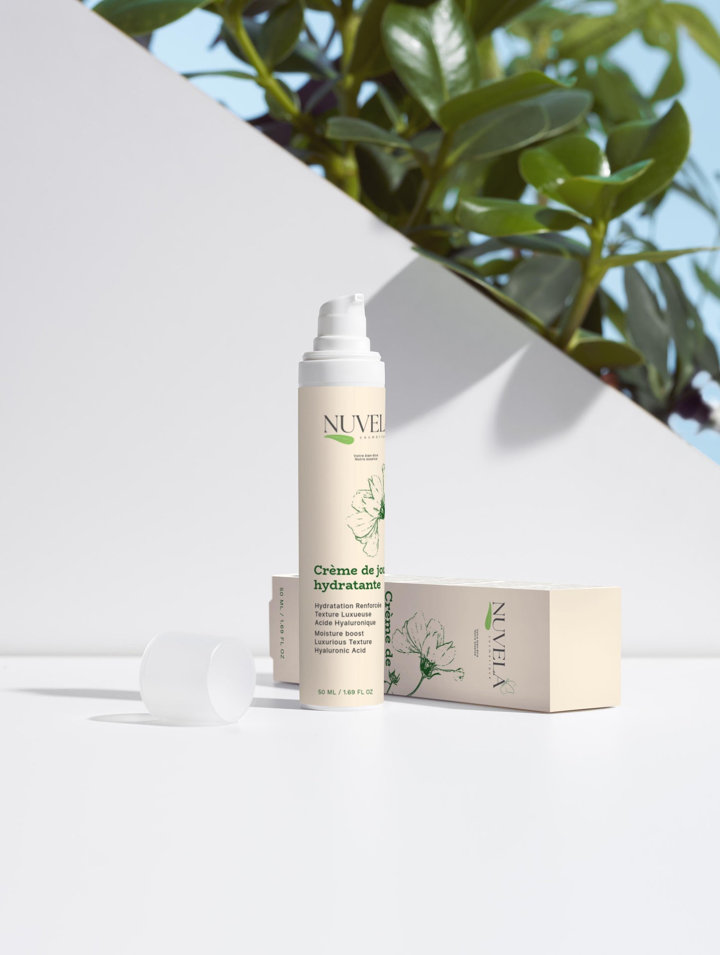 Moisturizing & Plumping Face Cream – Hyaluronic Acid & Antioxidants | 50 ml