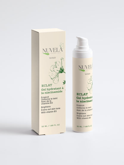 ECLAT – Hydrating Facial Gel with Niacinamide 5% &amp; Ginkgo | 50 ml 