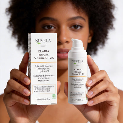 CLARIA - Sérum Vitamine C Stabilisée 2% – Éclat & Uniformité