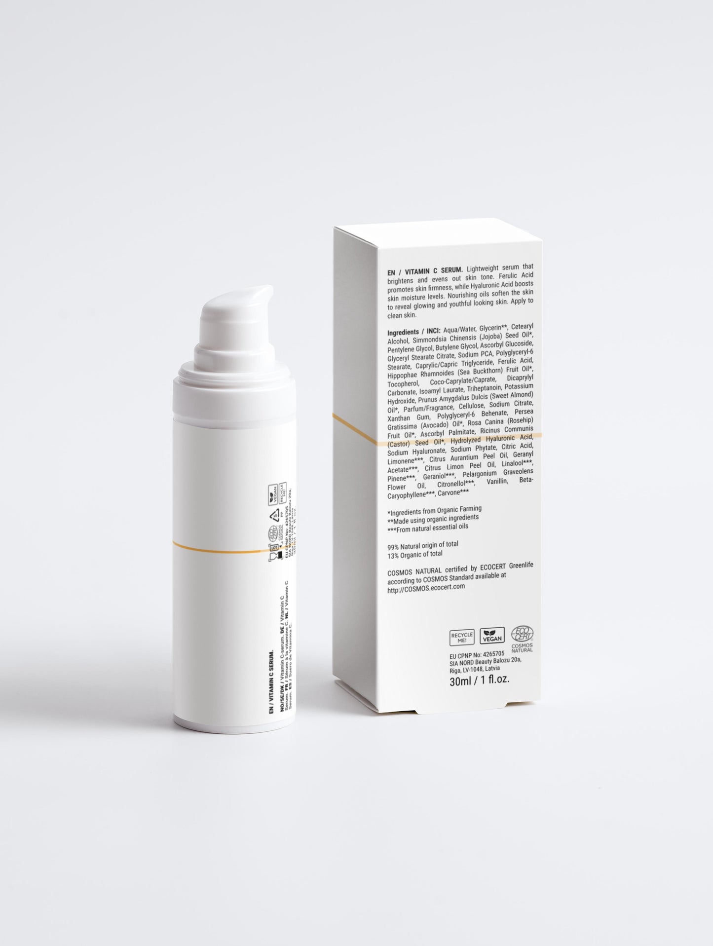 CLARIA - Sérum Vitamine C Stabilisée 2% – Éclat & Uniformité