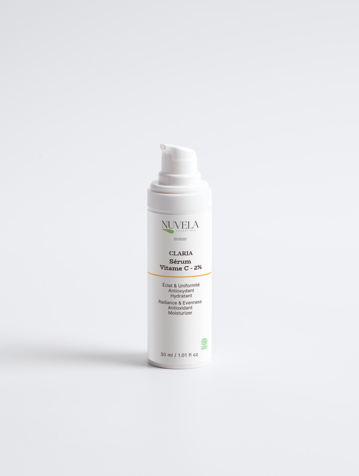 CLARIA - Sérum Vitamine C Stabilisée 2% – Éclat & Uniformité